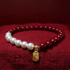 Cinnabar Bracelet - Energetic Protection & Prosperity Talisman for Couples