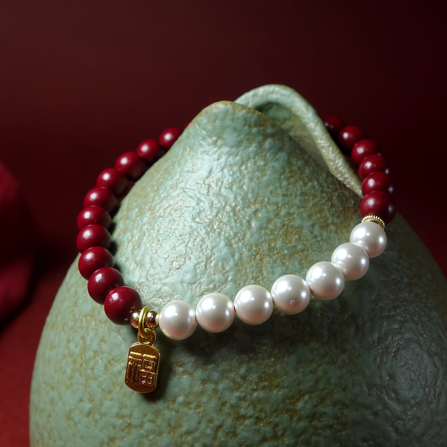 Cinnabar Bracelet - Energetic Protection & Prosperity Talisman for Couples