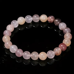 Handmade Natural Stone Beaded Bracelet - Elegant Sporty Jewelry for All Seasons