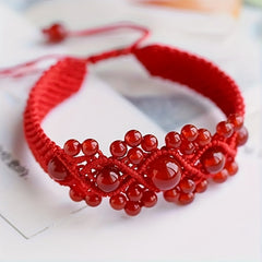 Blessing Red Cord Bracelet — Protection, Vitality & Good Fortune Energy Amulet