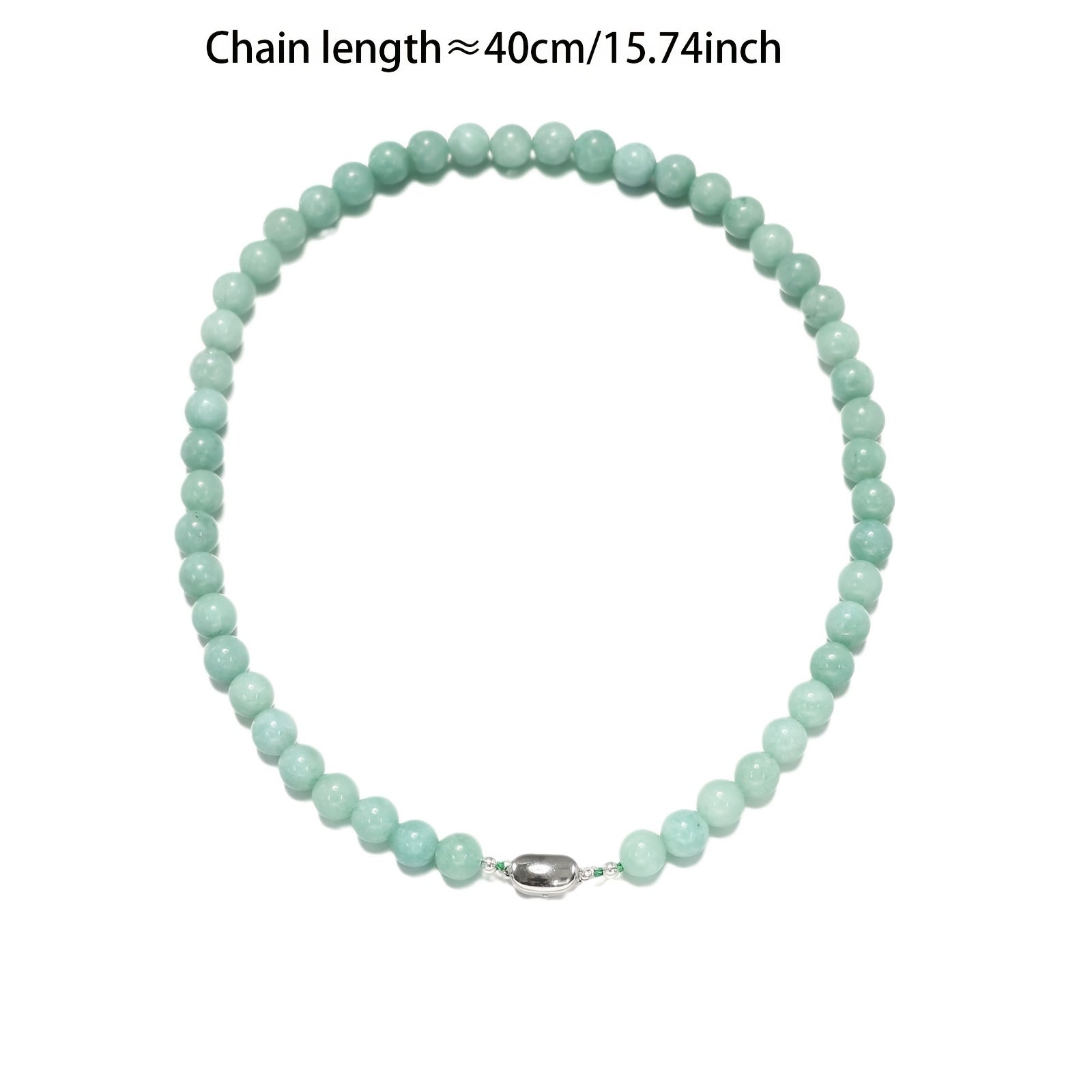 Everyday Elegance Natural Stone Necklace - Enhances Spiritual Energy & Harmony