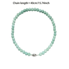 Everyday Elegance Natural Stone Necklace - Enhances Spiritual Energy & Harmony