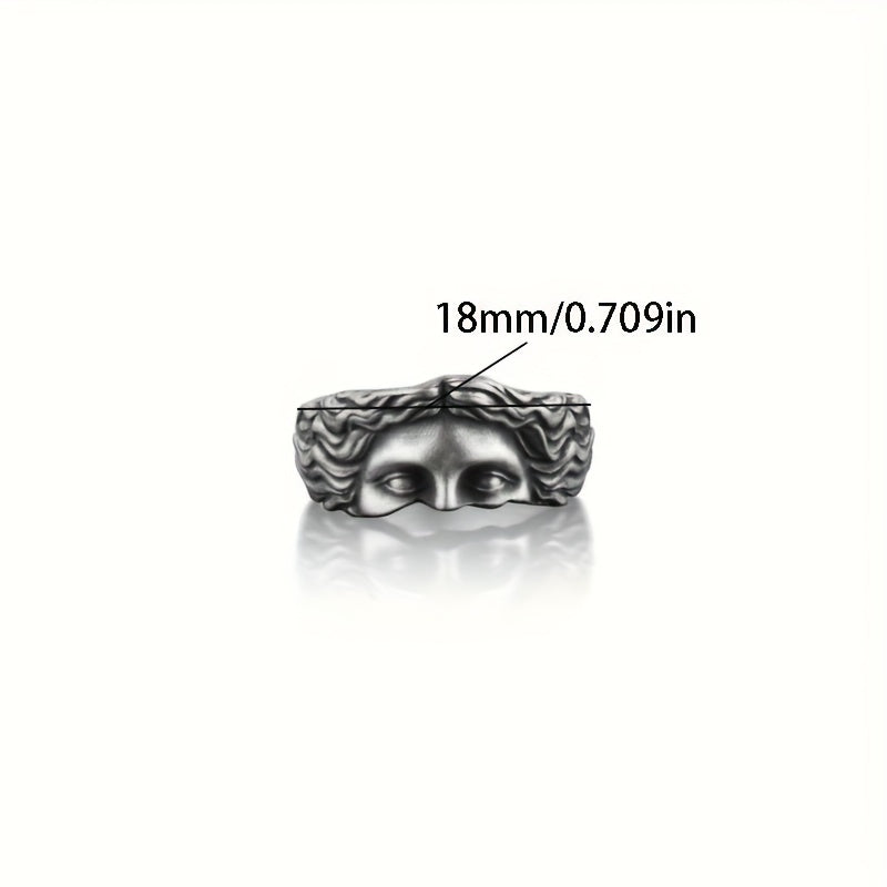 Aphrodite's Eye Goddess Venus Ring — Ancient Greek Spiritual Harmony & Energy Amulet