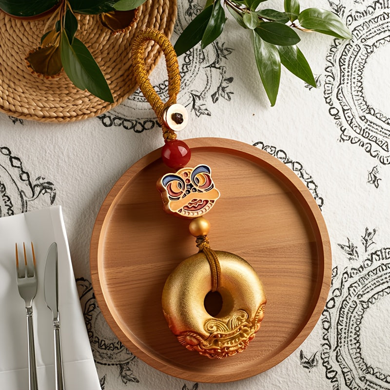 Chinese Koi Fish Keychain — Vibrant Enamel Good Luck Charm & Prosperity Talisman