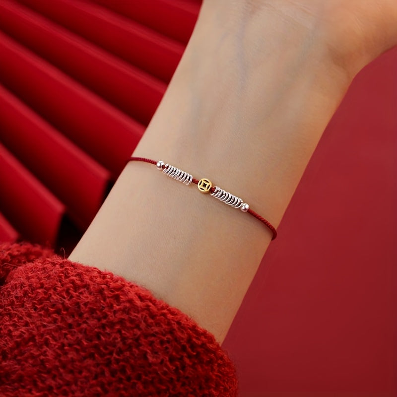 s925-sterling-chinese-coin-bead-bracelet-red-cord-for-good-luck-energy