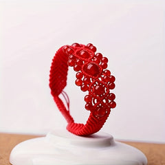 Blessing Red Cord Bracelet — Protection, Vitality & Good Fortune Energy Amulet