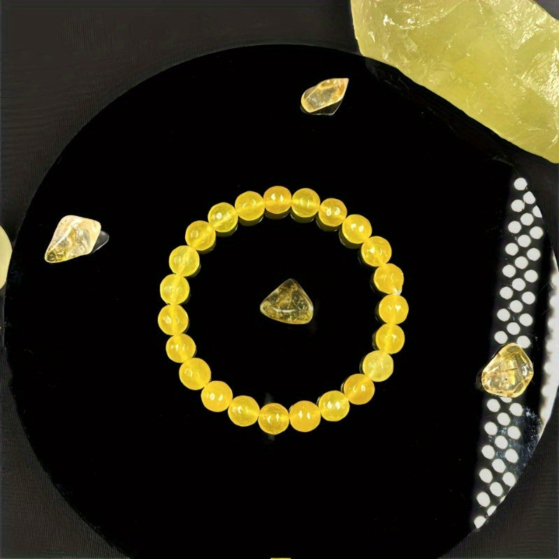 1pc Minimalist Yellow String - Casual Style for Daily Wear & Various Occasions - Perfect Gift for Father's Day, Independence Day, Labor Day