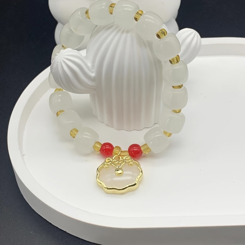 Vintage Handmade Charm Bracelet – Ultimate Fusion of Luck & Elegance