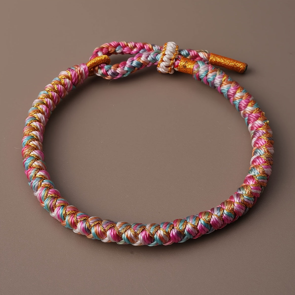 Bohemian Ethnic Bracelet - Colorful Rope Design for Harmony & Joy