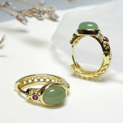 Natural Stone Earrings & Ear Clips - Harmony Talisman for Mind-Body Balance