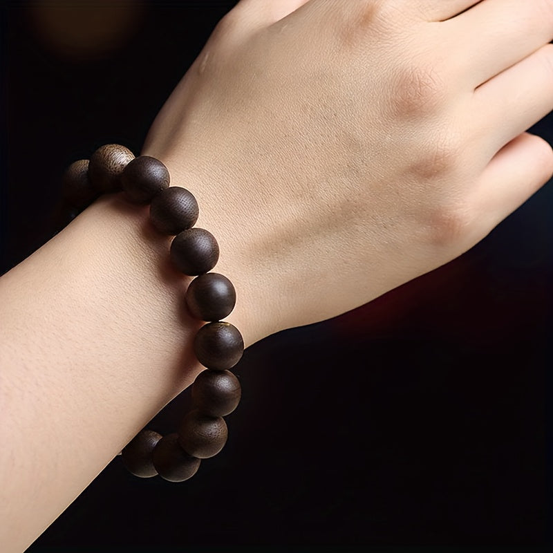 Natural Agarwood Prayer Beads - Spiritual Energy for Meditation & Daily Harmony
