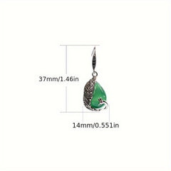 Elegant Peacock Style Earrings - Harmonious Energy for Fashion & Spiritual Connection