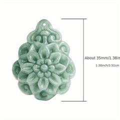 Natural Rose Quartz Pendant Necklace - Harmony & Growth Energy for Daily Wear