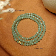Natural Stone Multi-circle Bracelet - Harmony & Balance for Men & Women