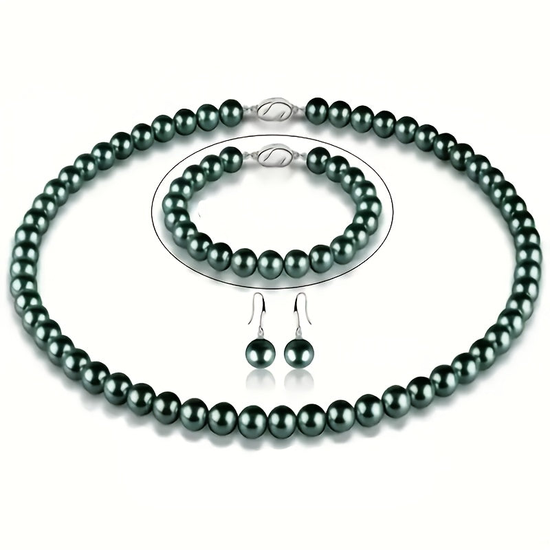 925 Sterling Silver Freshwater Pearl Necklace - Elegant Luxury for Weddings & Special Occasions