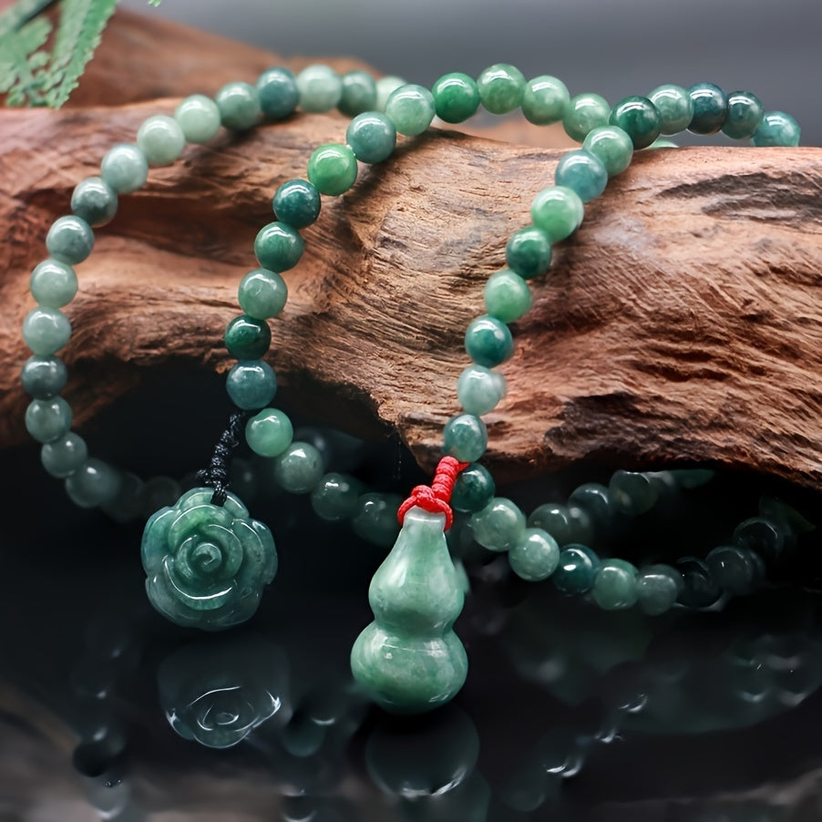 Natural Stone Bead Bracelet - Unisex Energy Gift