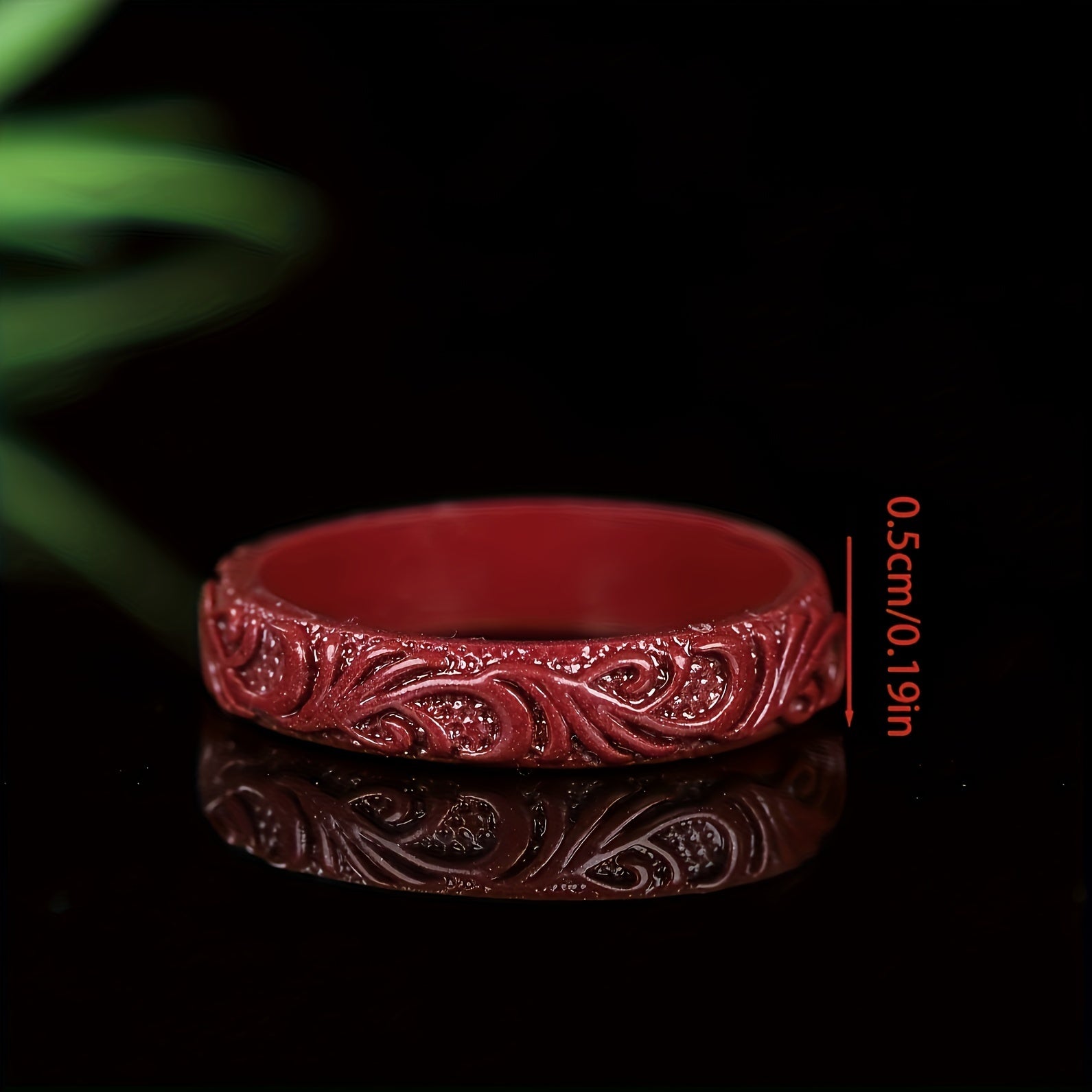 Feng Shui Cinnabar Ring for Luck & Protection - Perfect Gift