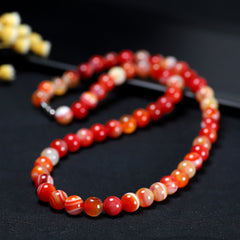 bohemian agate necklace for women&men natural stone pendant for emotional balance and grounding