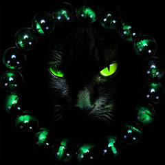 Natural Green Tiger's Eye Bracelet - Bohemian Style for Meditation & Prosperity