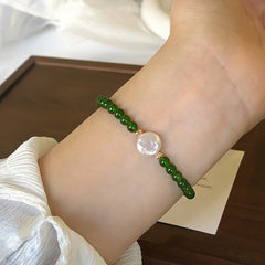 December Birthstone Natural Pearl Bracelet - Harmony & Protection for Daily Wear