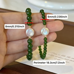 December Birthstone Natural Pearl Bracelet - Harmony & Protection for Daily Wear