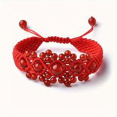 Blessing Red Cord Bracelet — Protection, Vitality & Good Fortune Energy Amulet