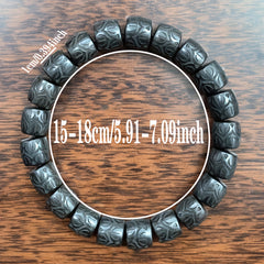Vintage Men's protective bracelet, a bead symbolizing courage and luck, suitable for all holidays