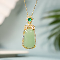 Natural Grade 1 Fine Material Safe Pendant - Harmony & Protection Energy