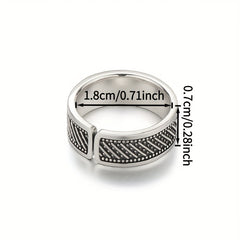 Adjustable Vintage Ring — Minimalist Balance & Harmony Energy Talisman