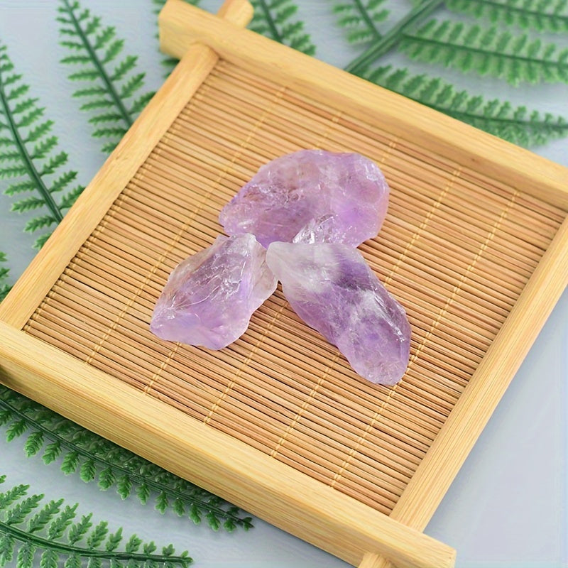 Fashionable Amethyst Bracelet - Natural Stone Energy for Daily Wear & Preppy Style