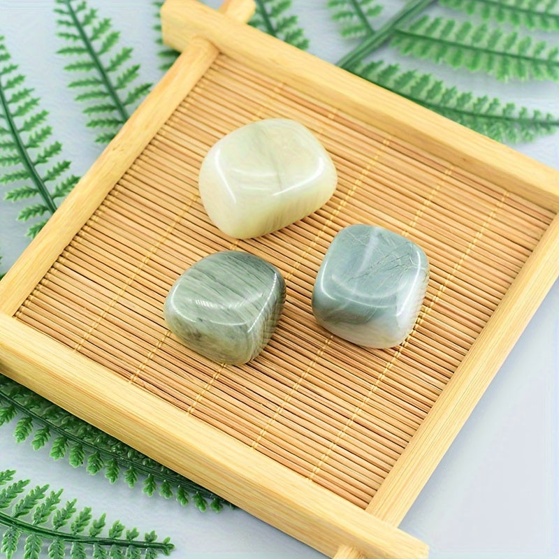 Green Grass Stone Bracelet - Natural Energy for Daily Wear