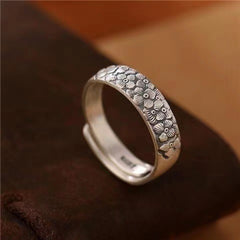 Vintage Thai Chinese Ethnic Adjustable Ring - Cultural Energy & Traditional Craftsmanship