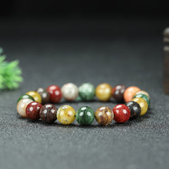 Twelve Zodiac Citrine Crystal Bracelet for Abundance, Cosmic Alignment, and Joyful Energy