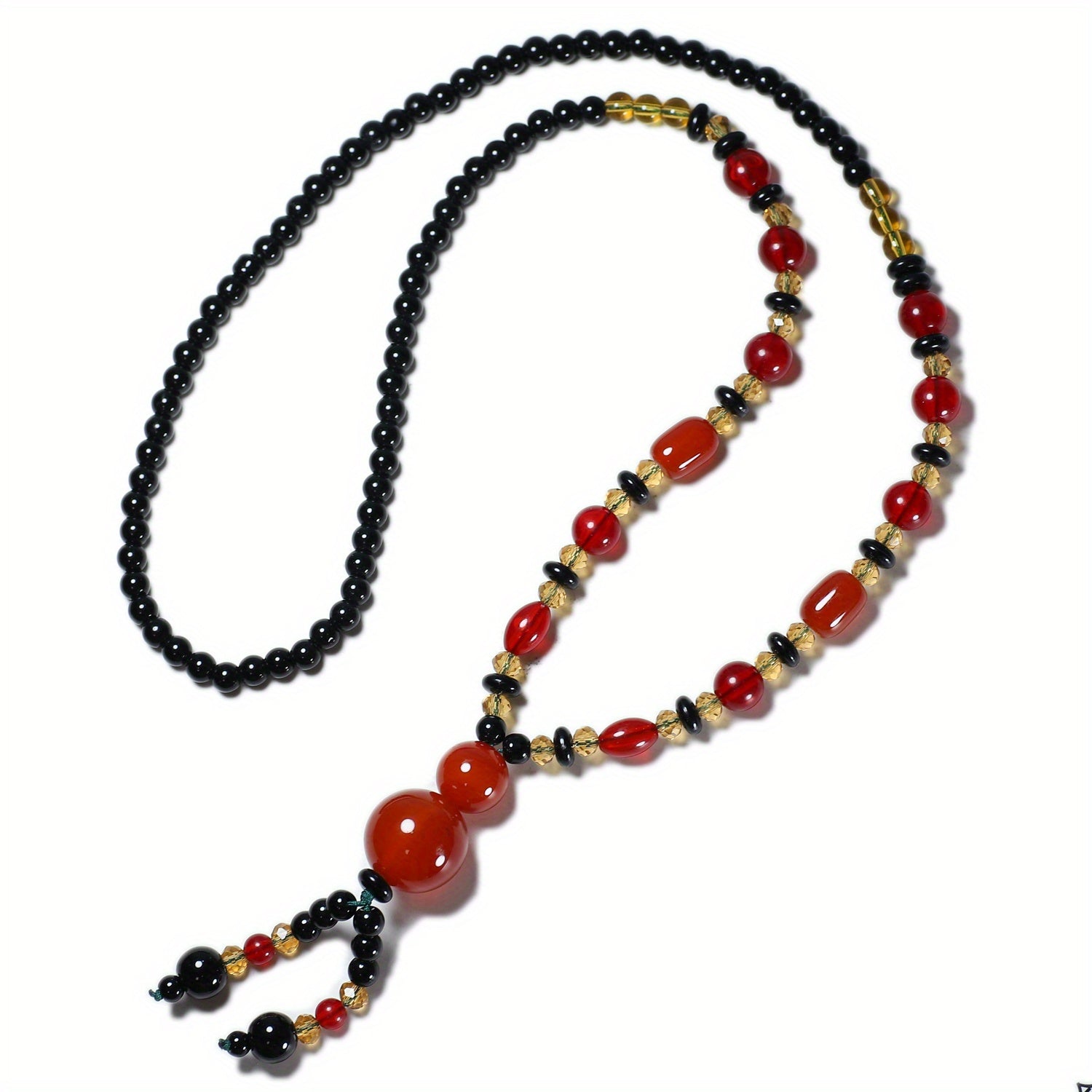 Bohemian Agate Necklace detailed view