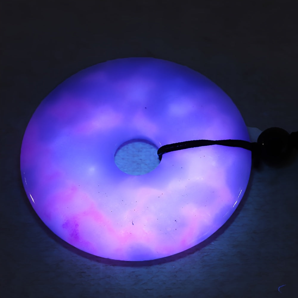 Close-up of the stone's natural pattern, emphasizing the bohemian love for organic and unique textures.