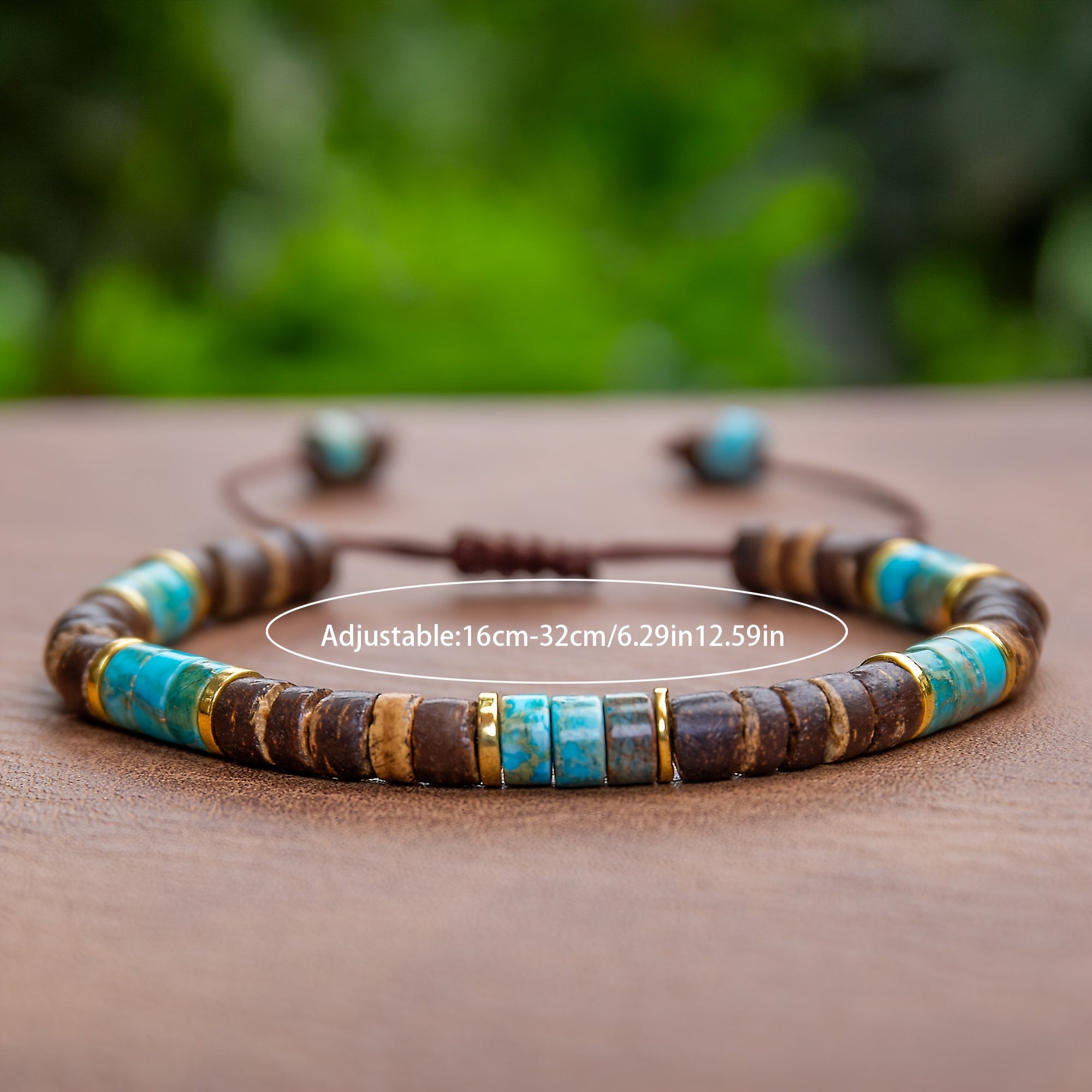 Vintage Imperial Stone Bracelet - Natural Stone Elegance for Daily Wear & Holiday Gifting