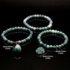 Natural Stone Bead Bracelet - Unisex Energy Gift