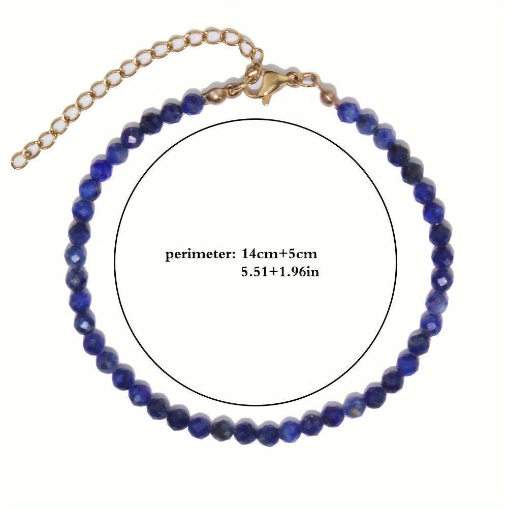 Classic Glitter Natural Stone Handband - Daily Wear & Valentine's Day Fashion Charm