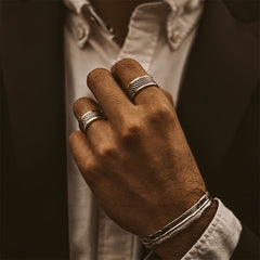 Adjustable Vintage Ring — Minimalist Balance & Harmony Energy Talisman