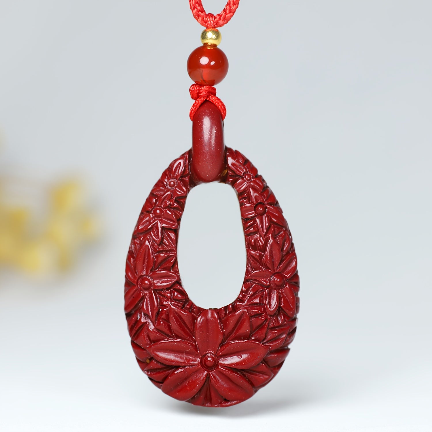 Pendant displayed with elegant packaging suitable for gifting