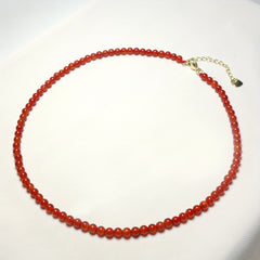 Natural Stone Clavicle Chain Necklace - Unisex Couple Jewelry for Beach Parties & Holiday Gifts