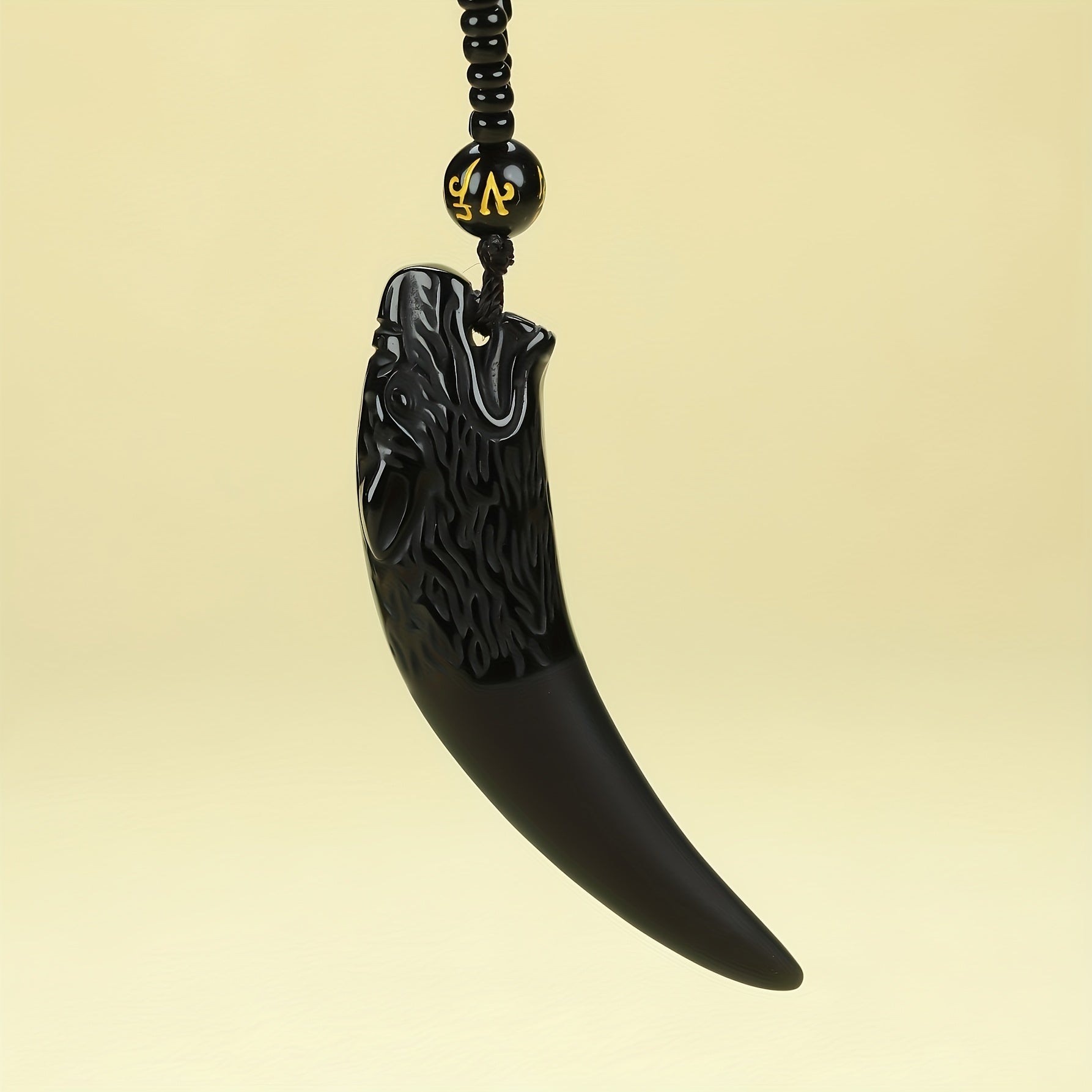 Vintage Wolf Tooth Pendant for Strength, Courage, and Spiritual Protection