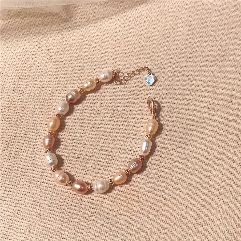 Women's Freshwater Pearl Bracelet – Symbol of Purity & Elegance for Everyday Wear