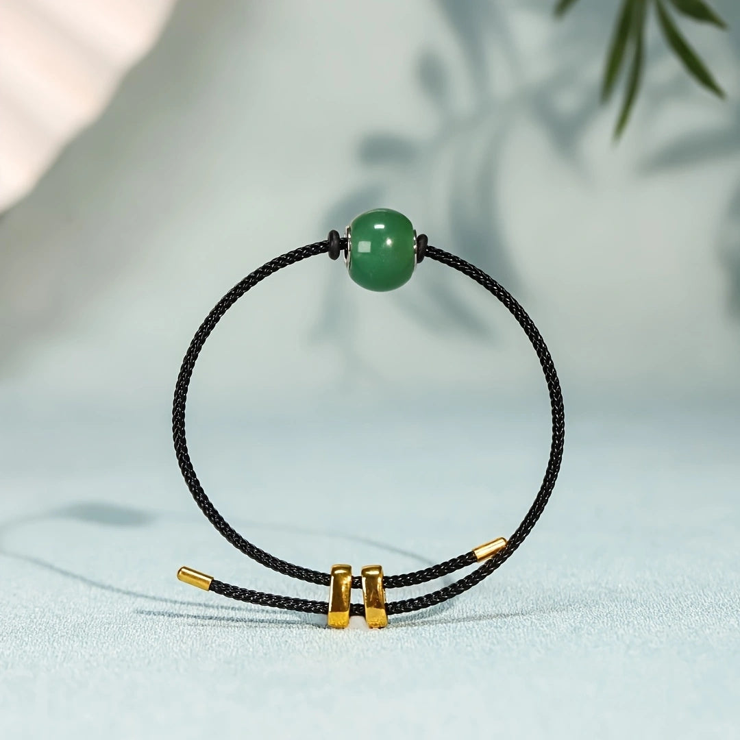 Green Aventurine Prosperity Bracelet  Heart Chakra Healing, Calmness, and Good Fortune