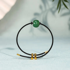 Green Aventurine Prosperity Bracelet  Heart Chakra Healing, Calmness, and Good Fortune