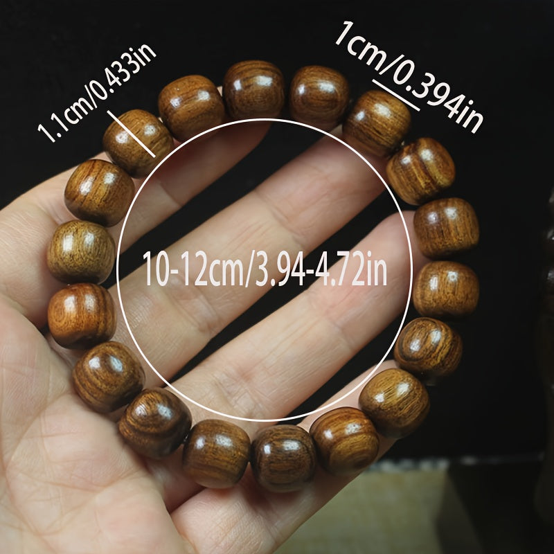 Luxury Natural Agarwood Bracelet - Spiritual Energy for Mindfulness & Meditation