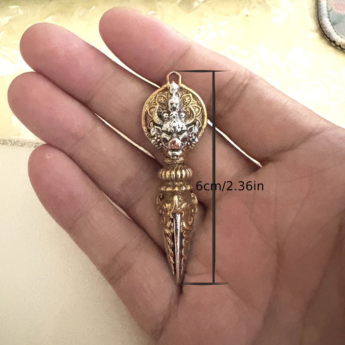 Men's & Women's Vintage Japanese Brass Dragon Pendant Necklace - Prosperity & Protection Energy