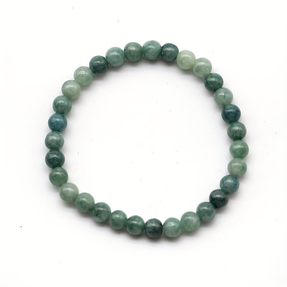 Natural Stone Bead Bracelet - Unisex Energy Gift