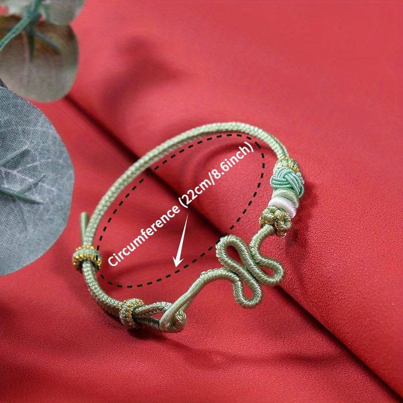 Hand-Woven Bracelet – Symbol of Love & Good Fortune for All Seasons