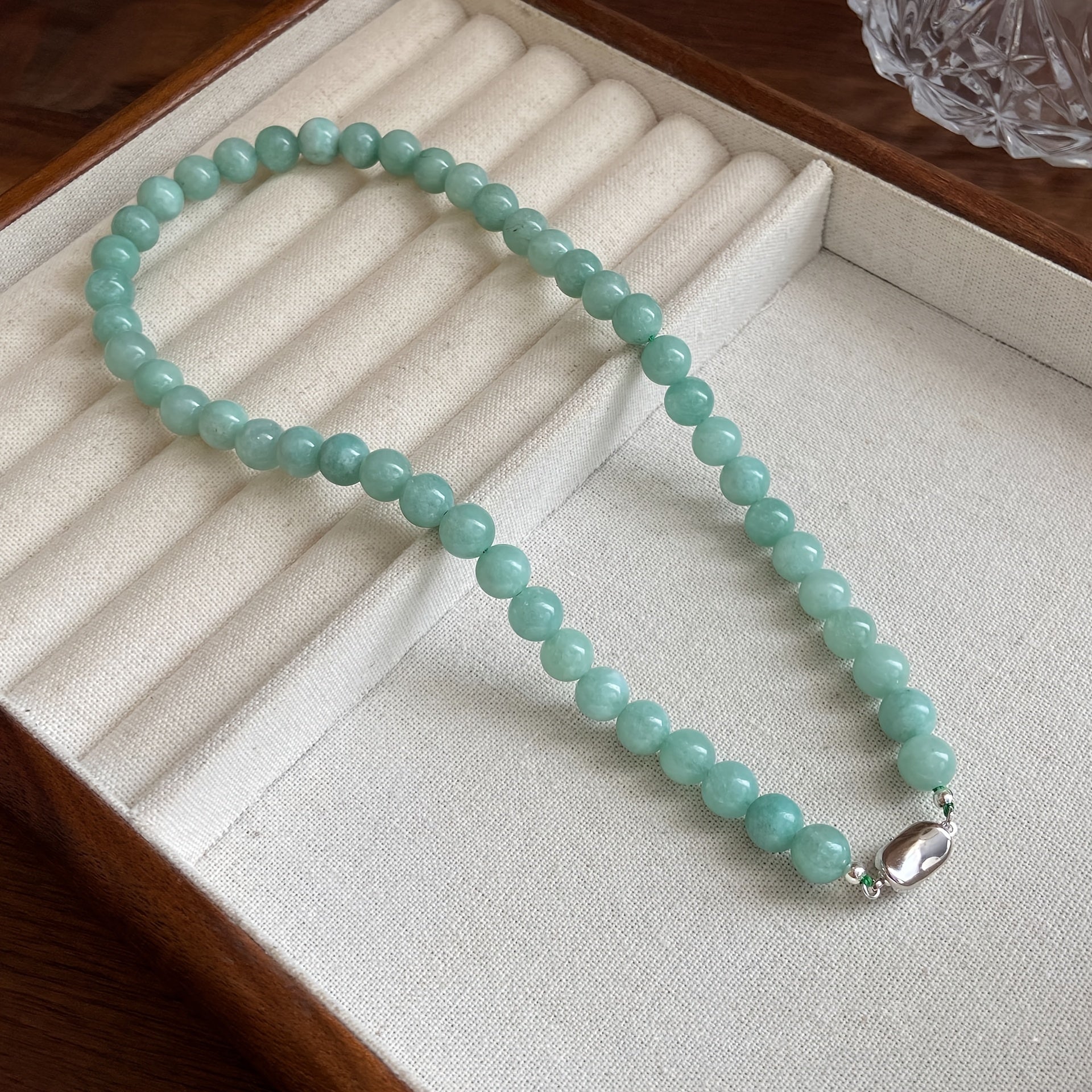 Everyday Elegance Natural Stone Necklace - Enhances Spiritual Energy & Harmony